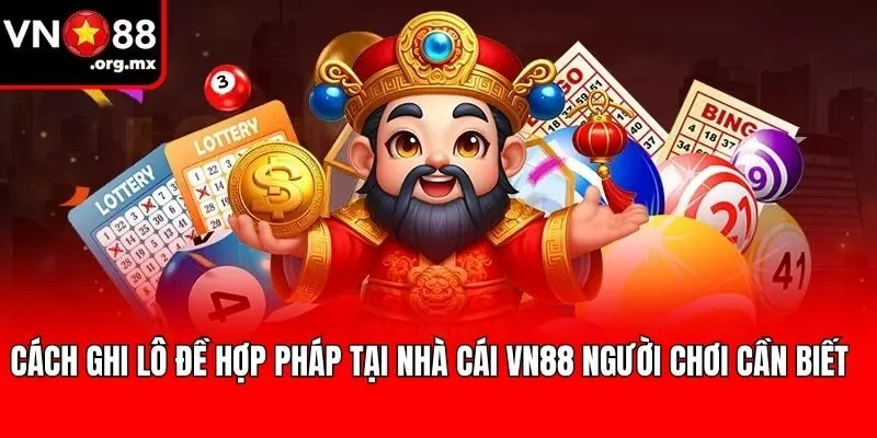 Cách Ghi Lô Đề Hợp Pháp Tại Nhà Cái VN88 Người Chơi Cần Biết