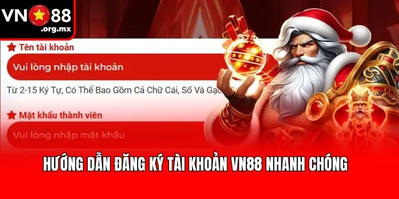 Hướng dẫn đăng ký tài khoản VN88 nhanh chóng